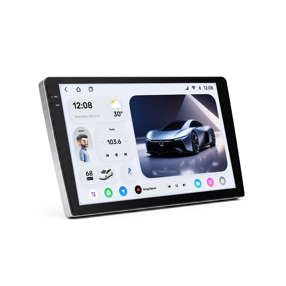 S6 STC-9909 Android Car Stereo with Wireless CarPlay & Android Auto