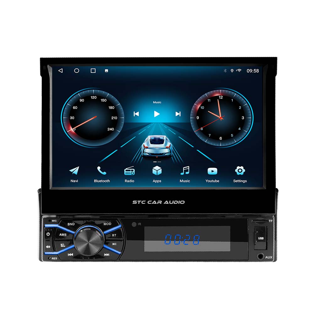 STC-3078 Retractable Screen Car Stereo