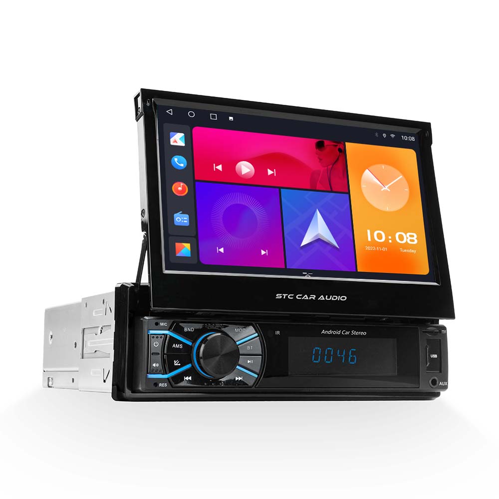 STC-3078 Retractable Screen Car Stereo