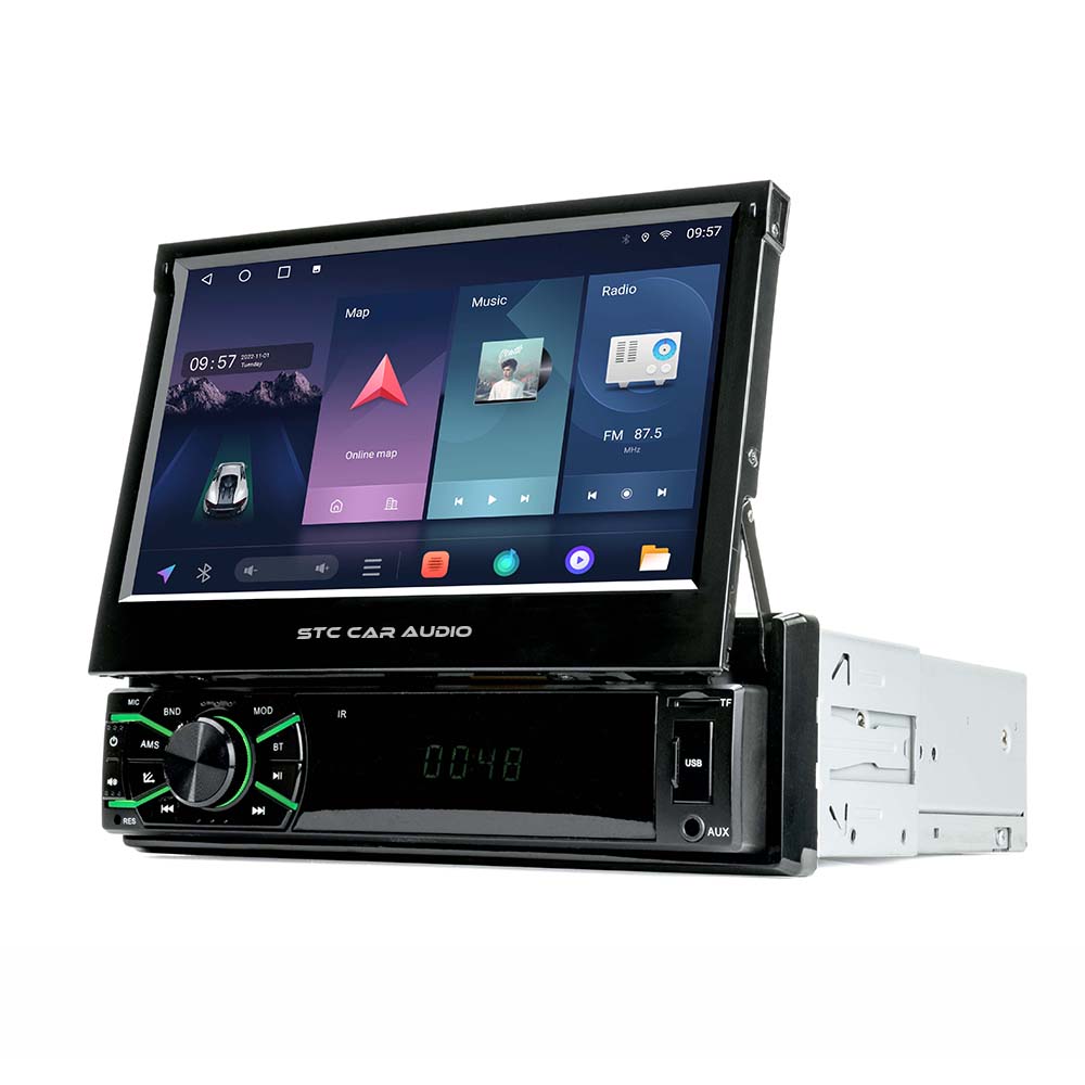 STC-3078 Retractable Screen Car Stereo