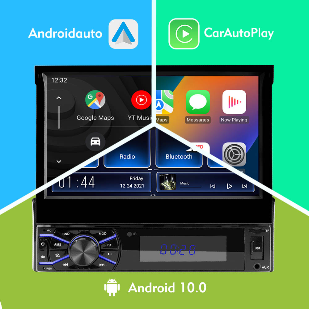 STC-3078 Retractable Screen Car Stereo