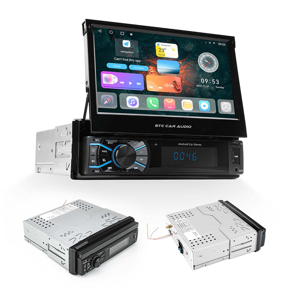 STC-3078 Retractable Screen Car Stereo