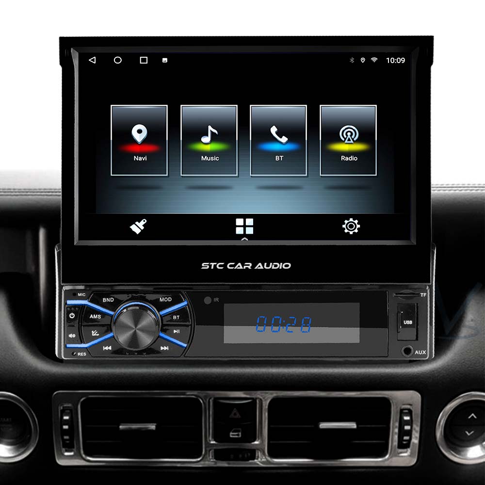 STC-3078 Retractable Screen Car Stereo