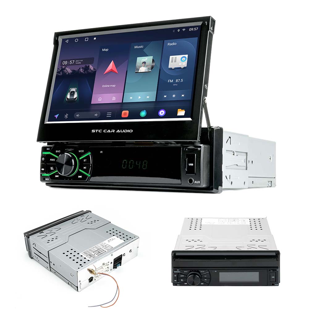 STC-3078 Retractable Screen Car Stereo