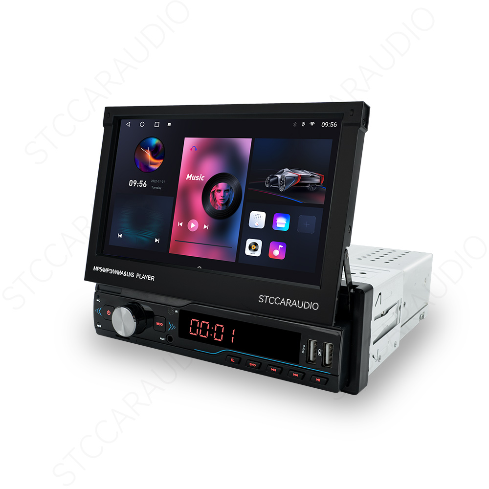 STC-9026 Retractable Screen Car Stereo