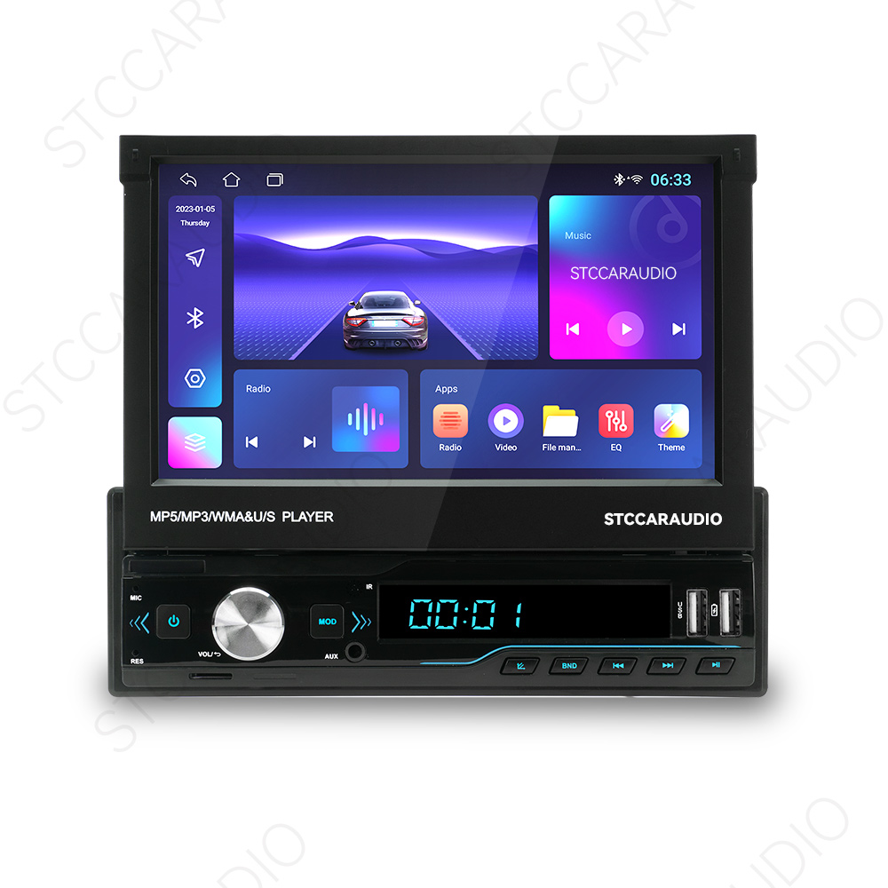 STC-9026 Retractable Screen Car Stereo