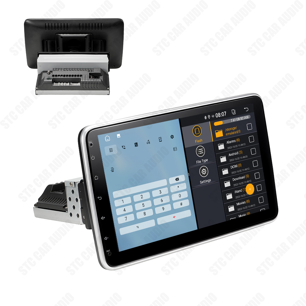 STC-3101 Rotatable car radio