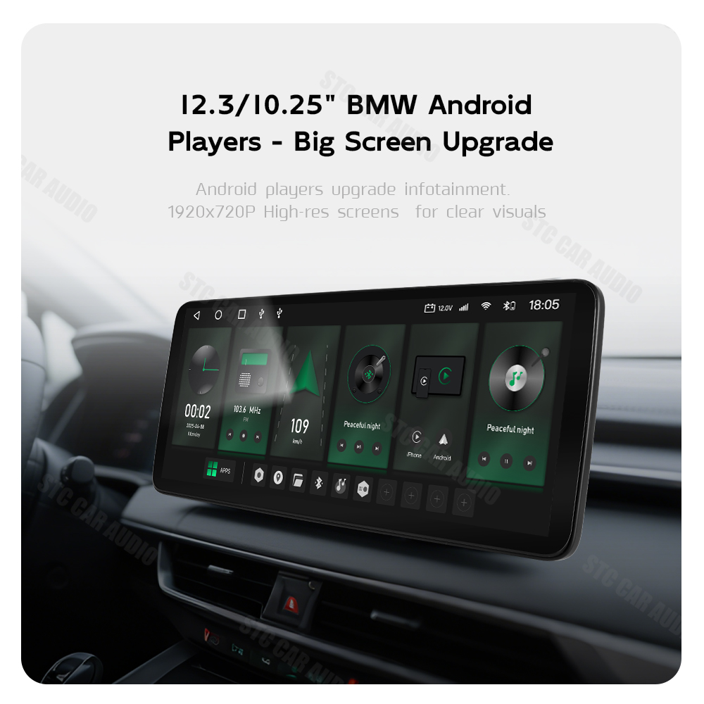 STC-1252P/1252A 12.3-Inch Android Car Stereo