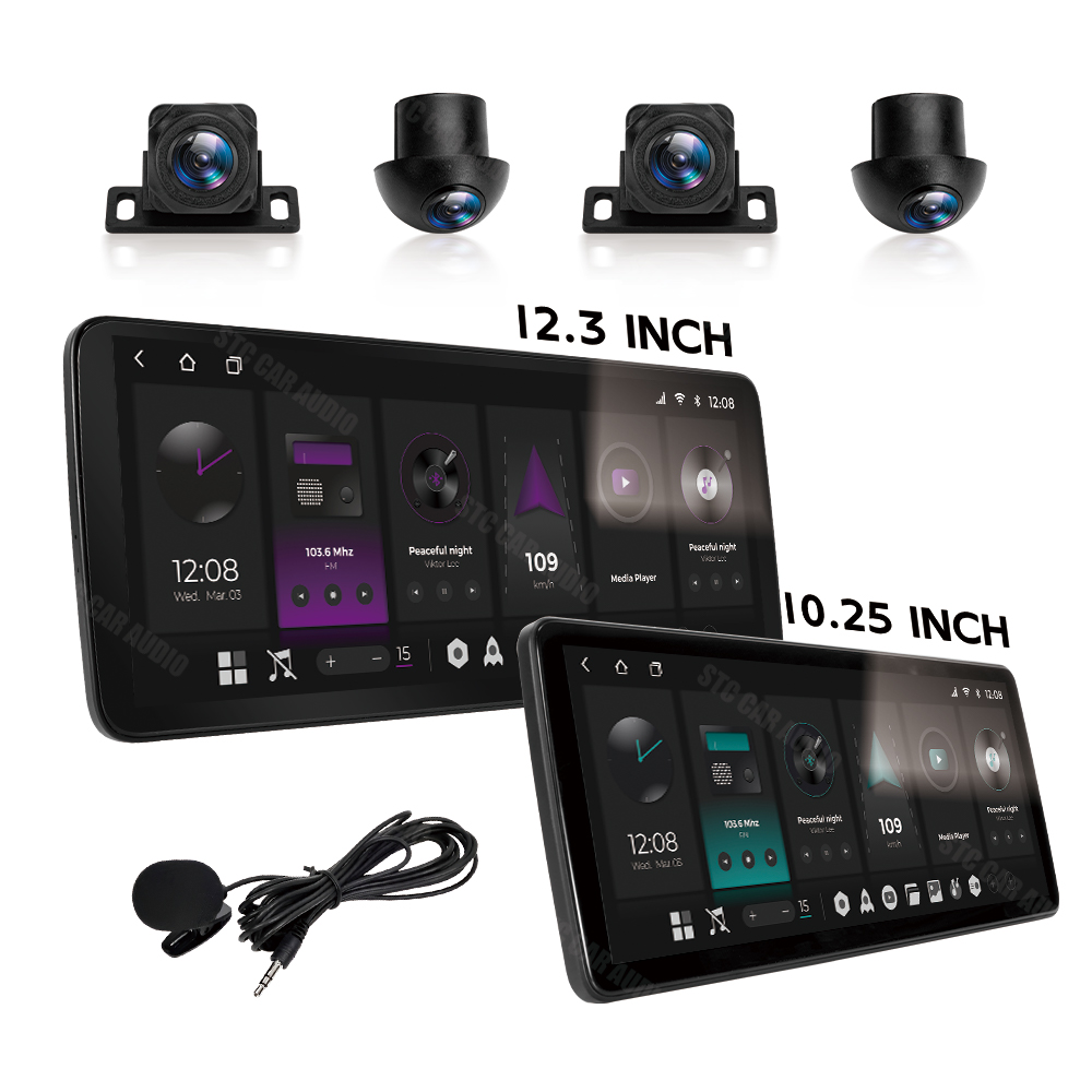 STC-1253P/1253A 12.3-Inch Android Car Stereo