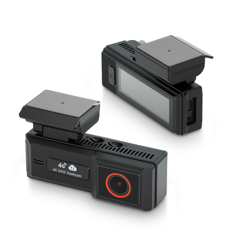 STC-8764 4G 4K Triple Dash Cam