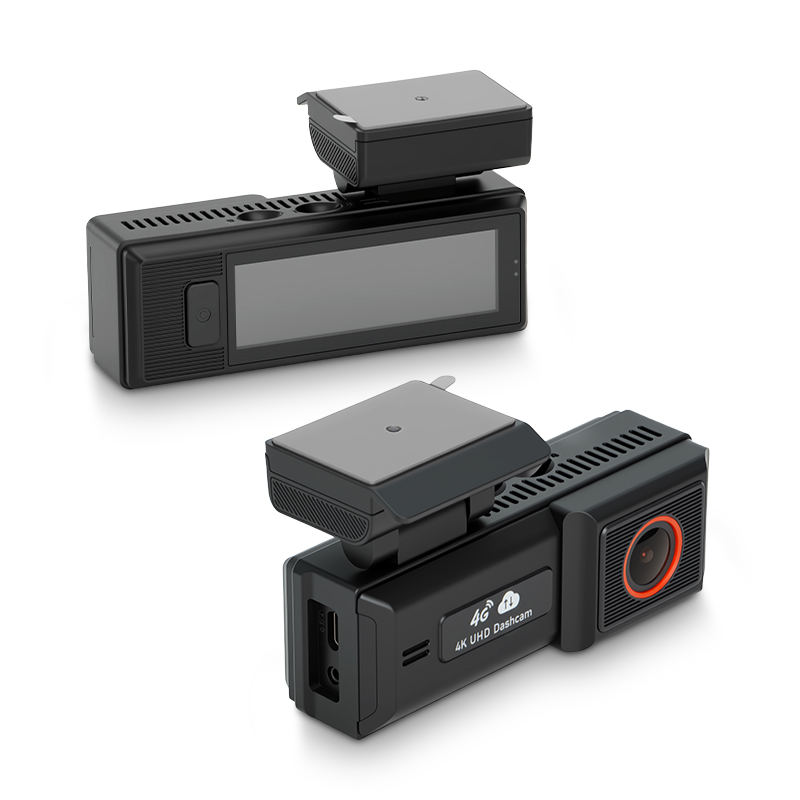 STC-8764 4G 4K Triple Dash Cam